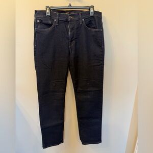 Joe's Jeans Slim Straight in Dark Indigo/Black